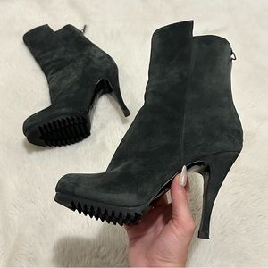 Balenciaga Platform Ankle Heeled Boots